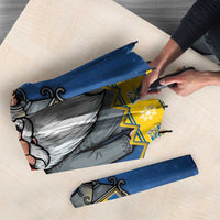 Sweden Christmas Umbrella Tomte God Jul - Wonder Print Shop