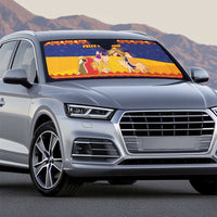 Spain Christmas Auto Sun Shade Los Reyes Magos - Wonder Print Shop