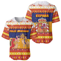 Spain Christmas Baseball Jersey Los Reyes Magos - Wonder Print Shop