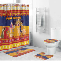 Spain Christmas Bathroom Set Los Reyes Magos - Wonder Print Shop