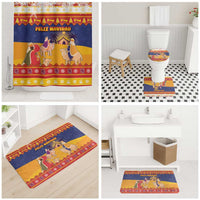Spain Christmas Bathroom Set Los Reyes Magos - Wonder Print Shop