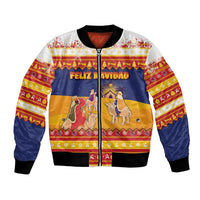 Spain Christmas Bomber Jacket Los Reyes Magos - Wonder Print Shop