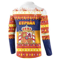Spain Christmas Button Sweatshirt Los Reyes Magos - Wonder Print Shop