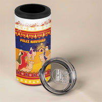 Spain Christmas 4 in 1 Can Cooler Tumbler Los Reyes Magos - Wonder Print Shop
