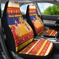 Spain Christmas Car Seat Cover Los Reyes Magos - Wonder Print Shop