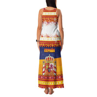 Spain Christmas Family Matching Tank Maxi Dress and Hawaiian Shirt Los Reyes Magos - Wonder Print Shop
