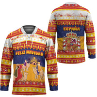 Spain Christmas Hockey Jersey Los Reyes Magos - Wonder Print Shop