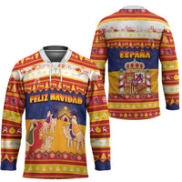 Spain Christmas Hockey Jersey Los Reyes Magos - Wonder Print Shop