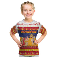 Spain Christmas Kid T Shirt Los Reyes Magos - Wonder Print Shop
