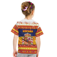 Spain Christmas Kid T Shirt Los Reyes Magos - Wonder Print Shop