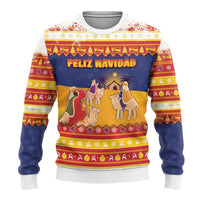 Spain Christmas Ugly Christmas Sweater Los Reyes Magos - Wonder Print Shop