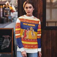 Spain Christmas Ugly Christmas Sweater Los Reyes Magos - Wonder Print Shop