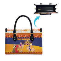 Spain Christmas Leather Bag Los Reyes Magos - Wonder Print Shop