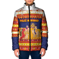 Spain Christmas Padded Jacket Los Reyes Magos - Wonder Print Shop