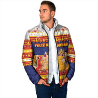 Spain Christmas Padded Jacket Los Reyes Magos - Wonder Print Shop