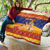 Spain Christmas Quilt Los Reyes Magos - Wonder Print Shop