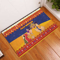 Spain Christmas Rubber Doormat Los Reyes Magos - Wonder Print Shop