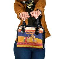 Spain Christmas Shoulder Handbag Los Reyes Magos - Wonder Print Shop