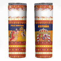 Spain Christmas Skinny Tumbler Los Reyes Magos - Wonder Print Shop