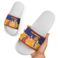Spain Christmas Slide Sandals Los Reyes Magos - Wonder Print Shop