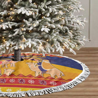 Spain Christmas Tree Skirt Los Reyes Magos - Wonder Print Shop