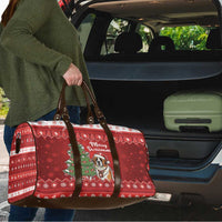 Switzerland Christmas Travel Bag Saint Bernard Merry Swissmas - Wonder Print Shop