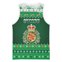 Wales Christmas Basketball Jersey Cymru Dragon Nadolig Llawen - Wonder Print Shop