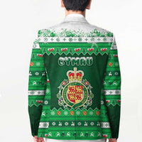 Wales Christmas Blazer Cymru Dragon Nadolig Llawen - Wonder Print Shop