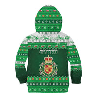 Wales Christmas Kid Hoodie Cymru Dragon Nadolig Llawen - Wonder Print Shop