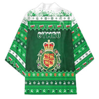 Wales Christmas Kimono Cymru Dragon Nadolig Llawen - Wonder Print Shop