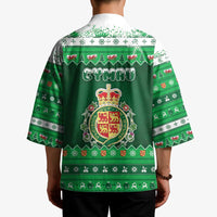Wales Christmas Kimono Cymru Dragon Nadolig Llawen - Wonder Print Shop