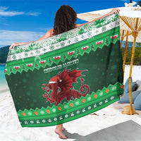 Wales Christmas Sarong Cymru Dragon Nadolig Llawen - Wonder Print Shop
