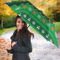 Wales Christmas Umbrella Cymru Dragon Nadolig Llawen - Wonder Print Shop
