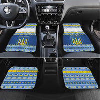 Ukraine Christmas Car Mats Ded Moroz And Snegurochka - Wonder Print Shop