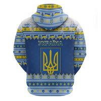 Ukraine Christmas Hoodie Ded Moroz And Snegurochka - Wonder Print Shop