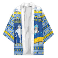 Ukraine Christmas Kimono Ded Moroz And Snegurochka - Wonder Print Shop