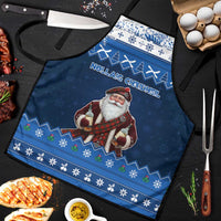 Scotland Christmas Apron Scottish Santa Claus - Wonder Print Shop