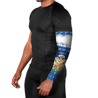 Scotland Christmas Arm Sleeves Scottish Santa Claus - Wonder Print Shop