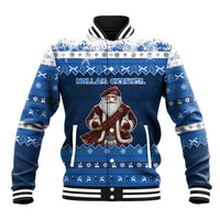 Scotland Christmas Baseball Jacket Scottish Santa Claus - Wonder Print Shop
