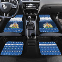 Scotland Christmas Car Mats Scottish Santa Claus - Wonder Print Shop