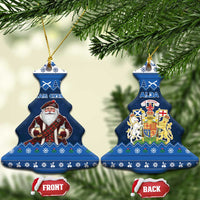 Scotland Christmas Ceramic Ornament Scottish Santa Claus - Wonder Print Shop