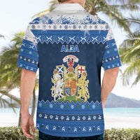 Scotland Christmas Hawaiian Shirt Scottish Santa Claus - Wonder Print Shop
