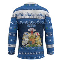 Scotland Christmas Hockey Jersey Scottish Santa Claus - Wonder Print Shop