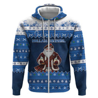 Scotland Christmas Hoodie Scottish Santa Claus - Wonder Print Shop