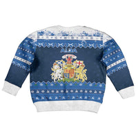 Scotland Christmas Kid Ugly Christmas Sweater Scottish Santa Claus - Wonder Print Shop