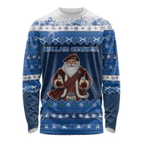 Scotland Christmas Long Sleeve Shirt Scottish Santa Claus - Wonder Print Shop