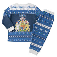 Scotland Christmas Pajama Set Scottish Santa Claus - Wonder Print Shop