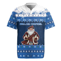 Scotland Christmas Rugby Jersey Scottish Santa Claus - Wonder Print Shop
