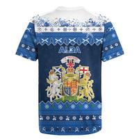 Scotland Christmas Rugby Jersey Scottish Santa Claus - Wonder Print Shop
