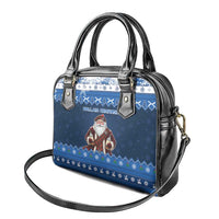 Scotland Christmas Shoulder Handbag Scottish Santa Claus - Wonder Print Shop